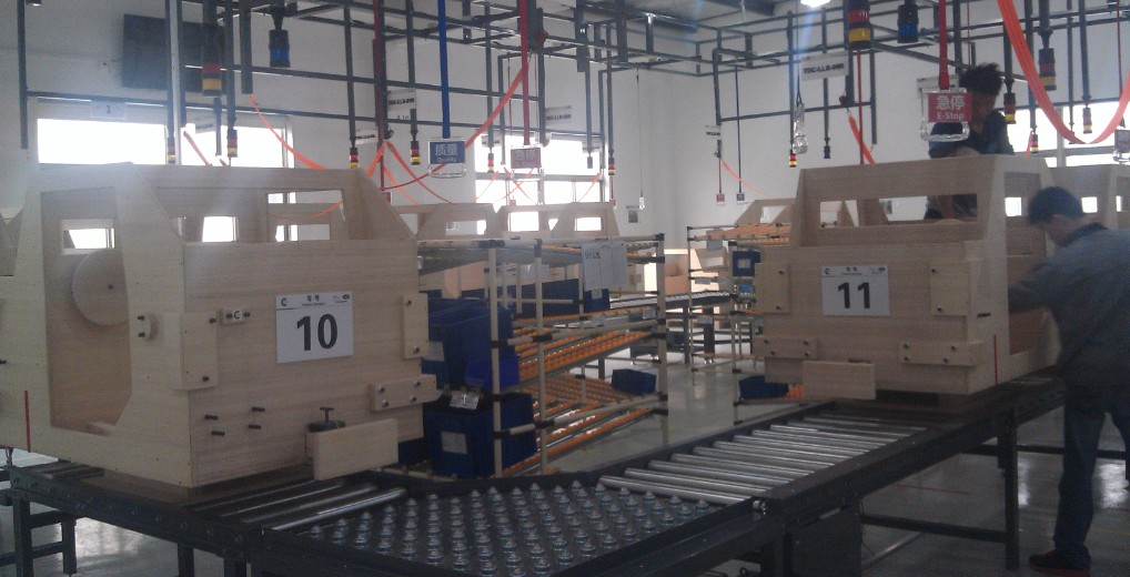 汽車總裝培訓線